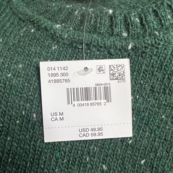 New - American Eagle Green Sweater - Picture 4 of 8